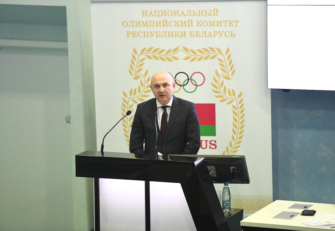 Новым председателем Белорусской федерации таэквондо избран Вячеслав Бержец Новым председателем Белорусской федерации таэквондо избран Вячеслав Бержец