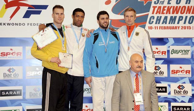 1 место на 3-м Чемпионате Европы среди клубов по таэквондо