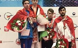 2 медали на соревнованиях чемпионата Европы по таэквондо WT средимолодежи в возрасте до 21 года 
